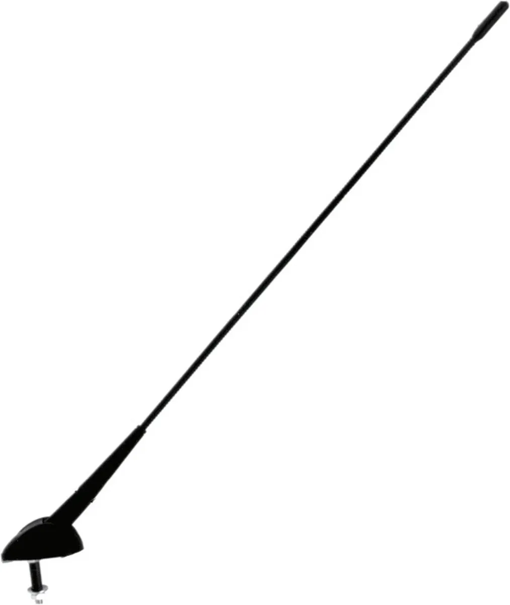 Carpoint FM/AM Dakantenne - 43cm Mast - Zwart