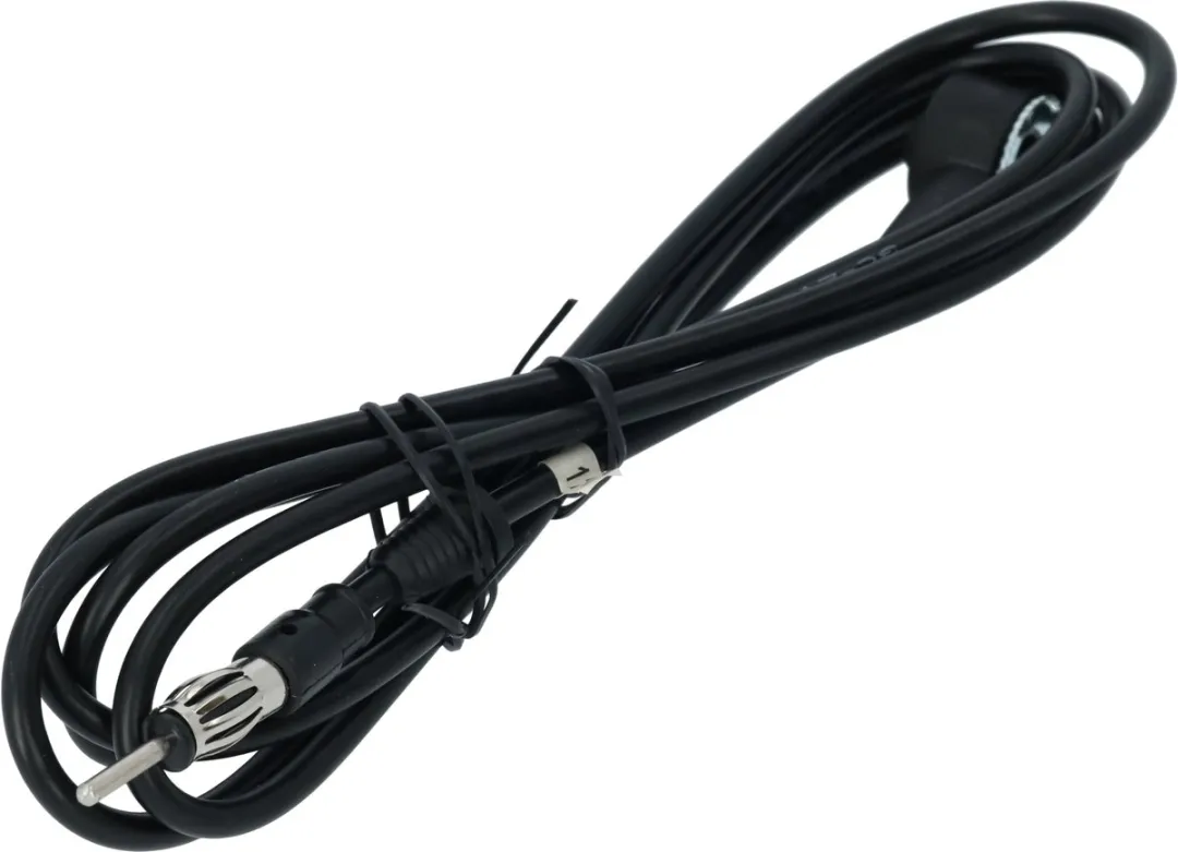 Carpoint FM/AM Dakantenne - 43cm Mast - Zwart