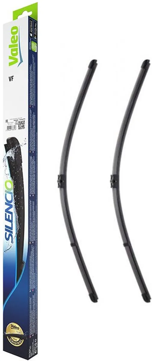 Valeo Silencio VM221 Ruitenwisserset - 53/53cm - 2 Stuks
