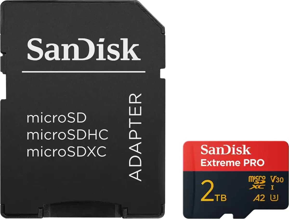 SanDisk MicroSDXC Extreme PRO SDSQXCD-2T00-GN6MA 2TB