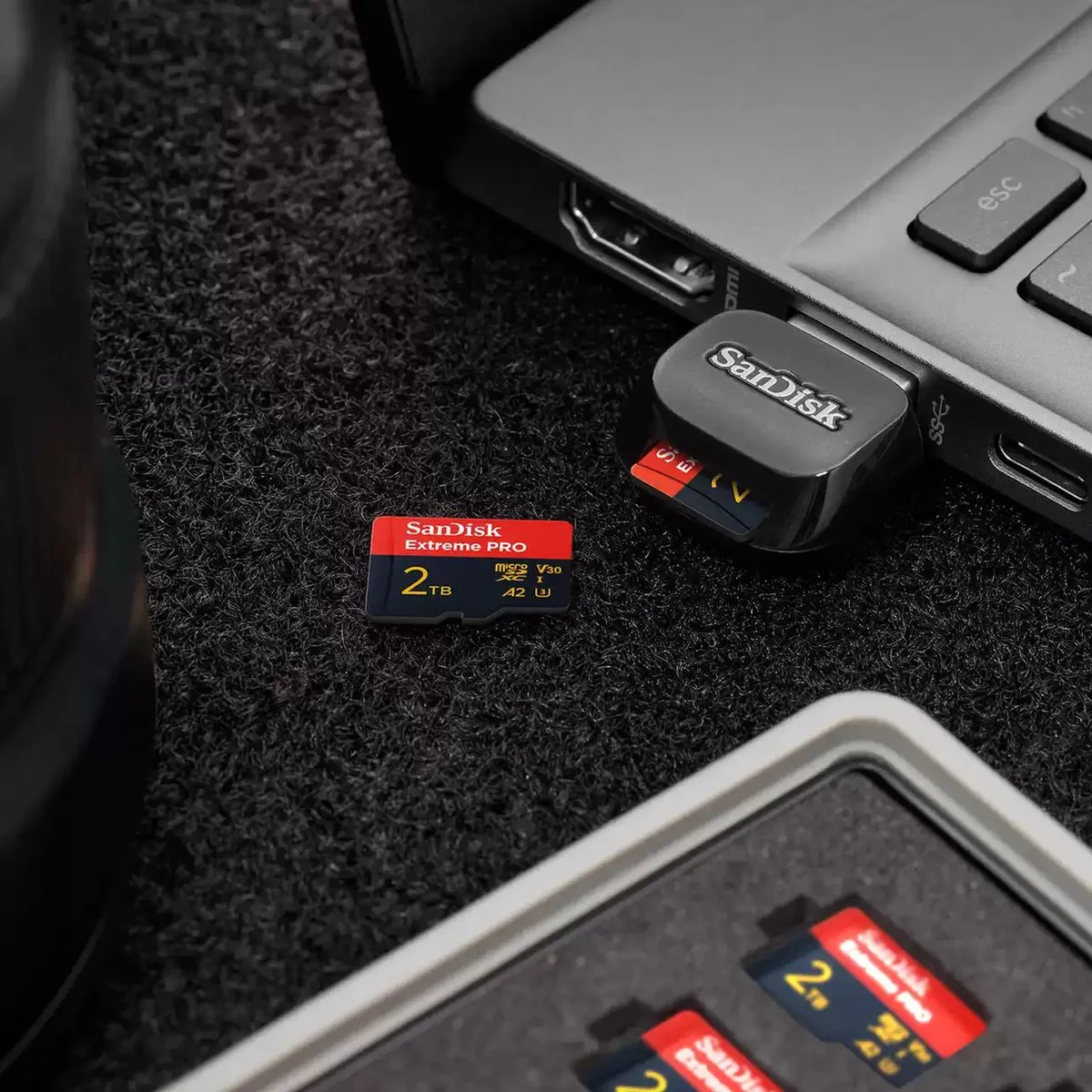 SanDisk MicroSDXC Extreme PRO SDSQXCD-2T00-GN6MA 2TB