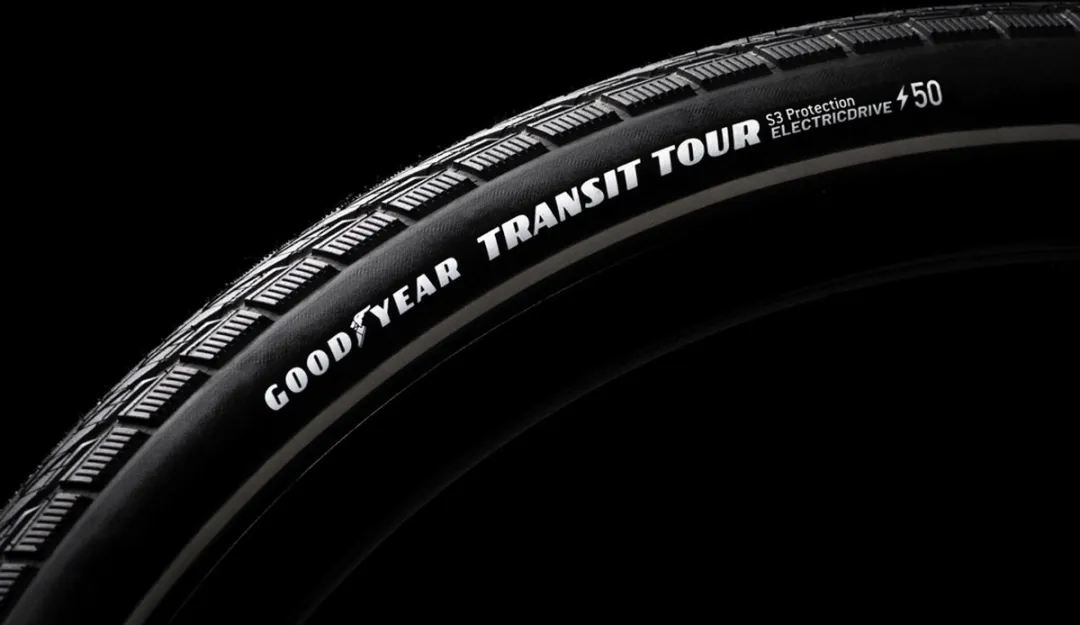 Goodyear Transit Tour S3 Protection 28x2.00 Reflex - Zwart