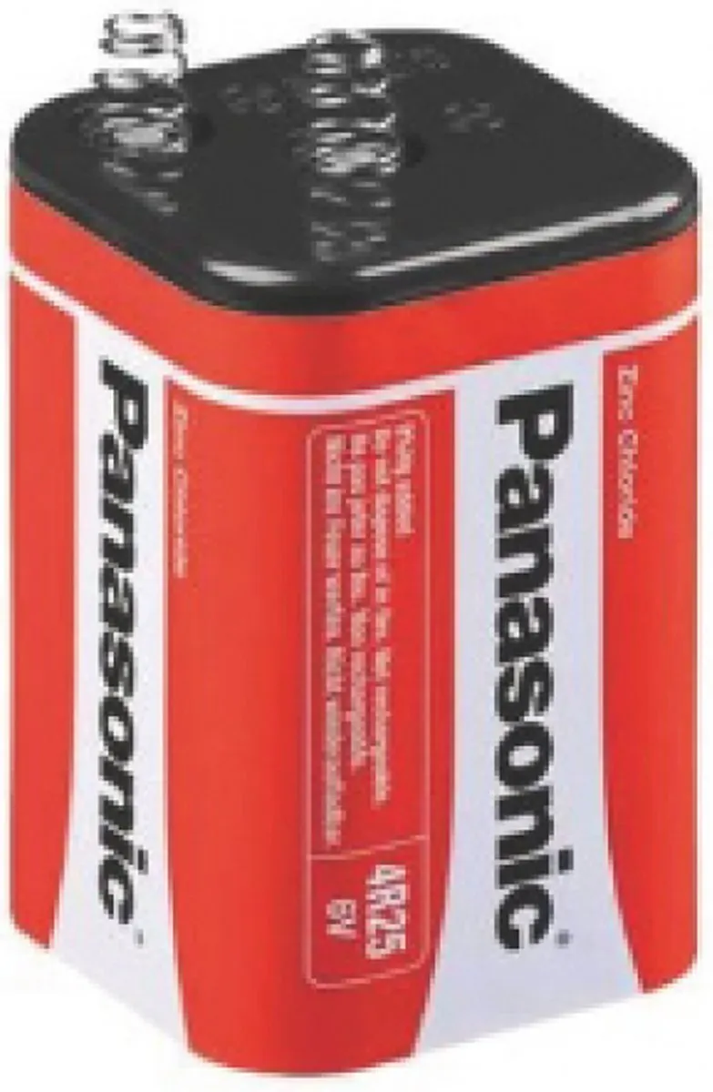 Panasonic 4R25 Veerbatterij 7400mAh