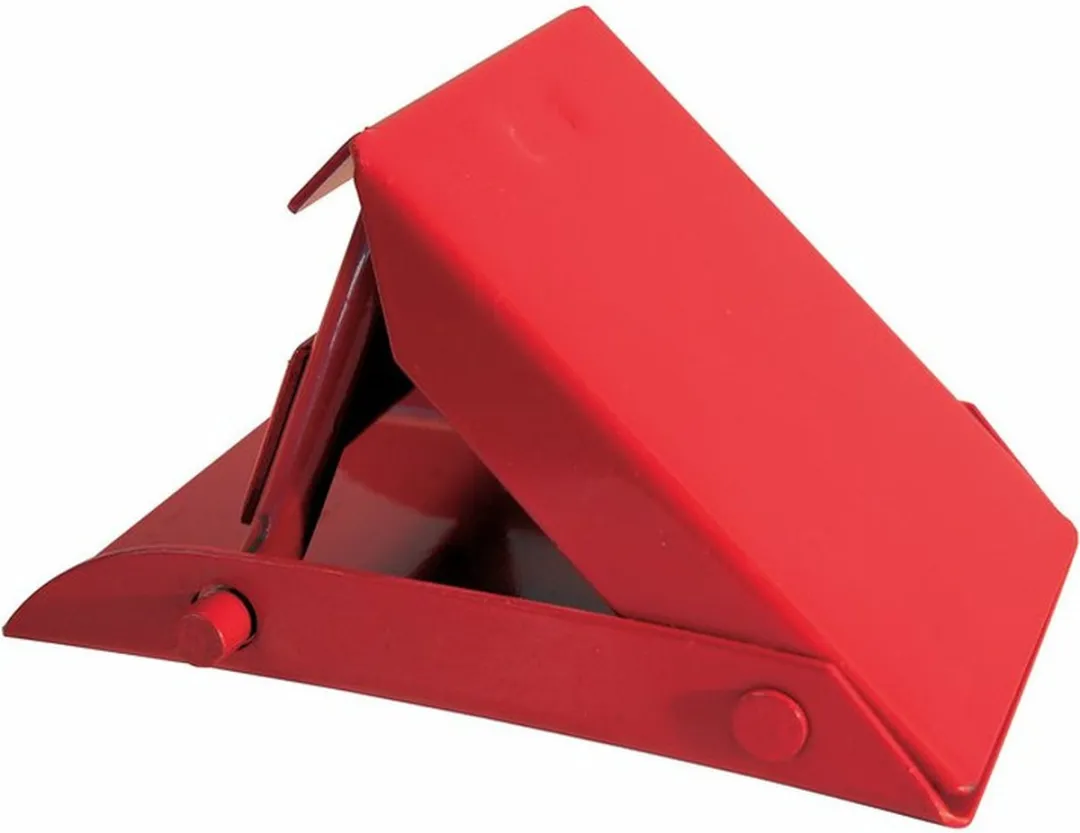 Carpoint Wielkeggen Set 4x - Rood/Zwart - 13x14cm