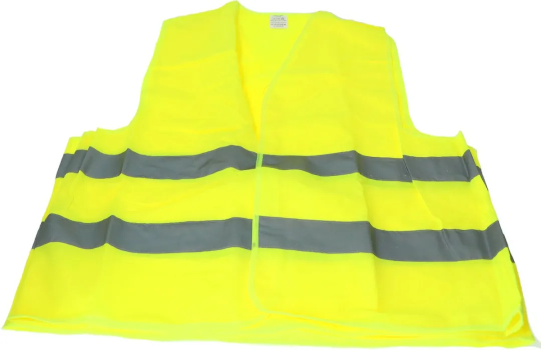 Carpoint Veiligheidsvest Senior Geel - 2 Stuks