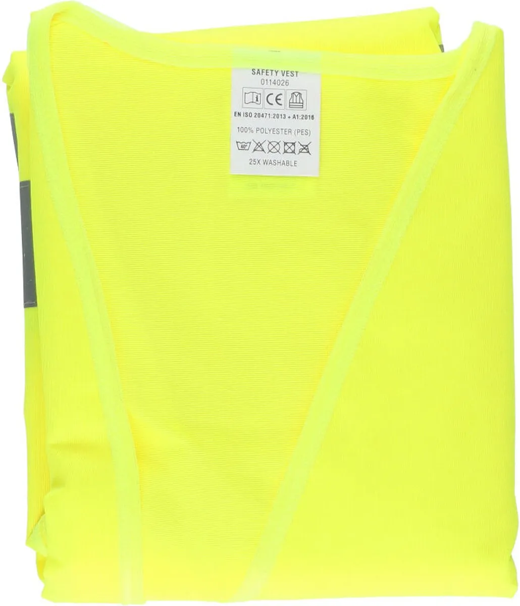 Carpoint Veiligheidsvest Senior Geel - 2 Stuks