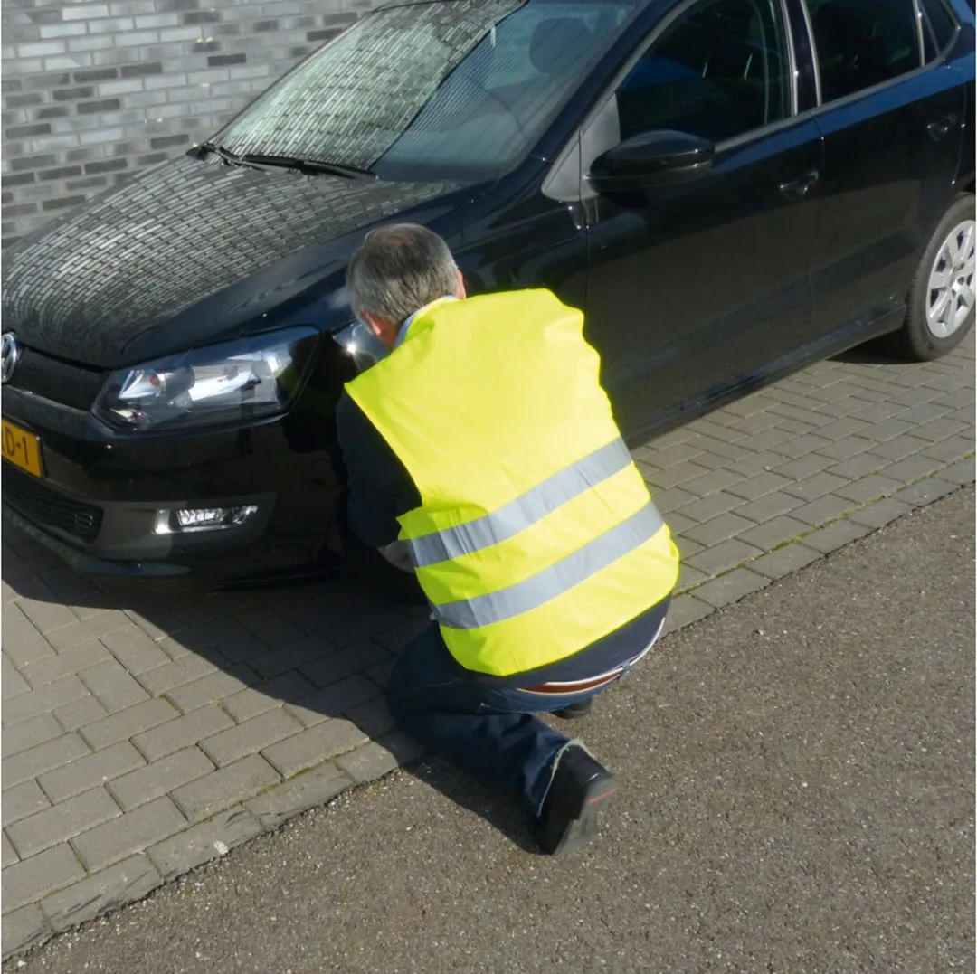 Carpoint Veiligheidsvest Senior Geel - 2 Stuks