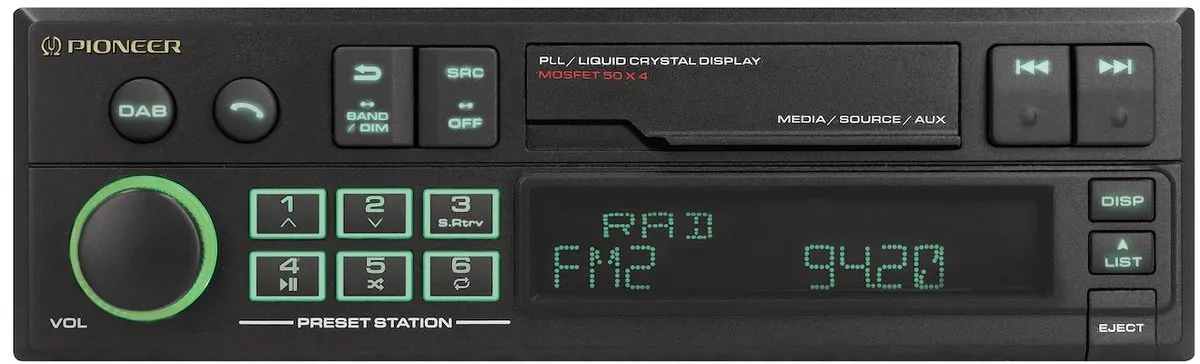 Pioneer SXT-C10PS 1DIN Autoradio