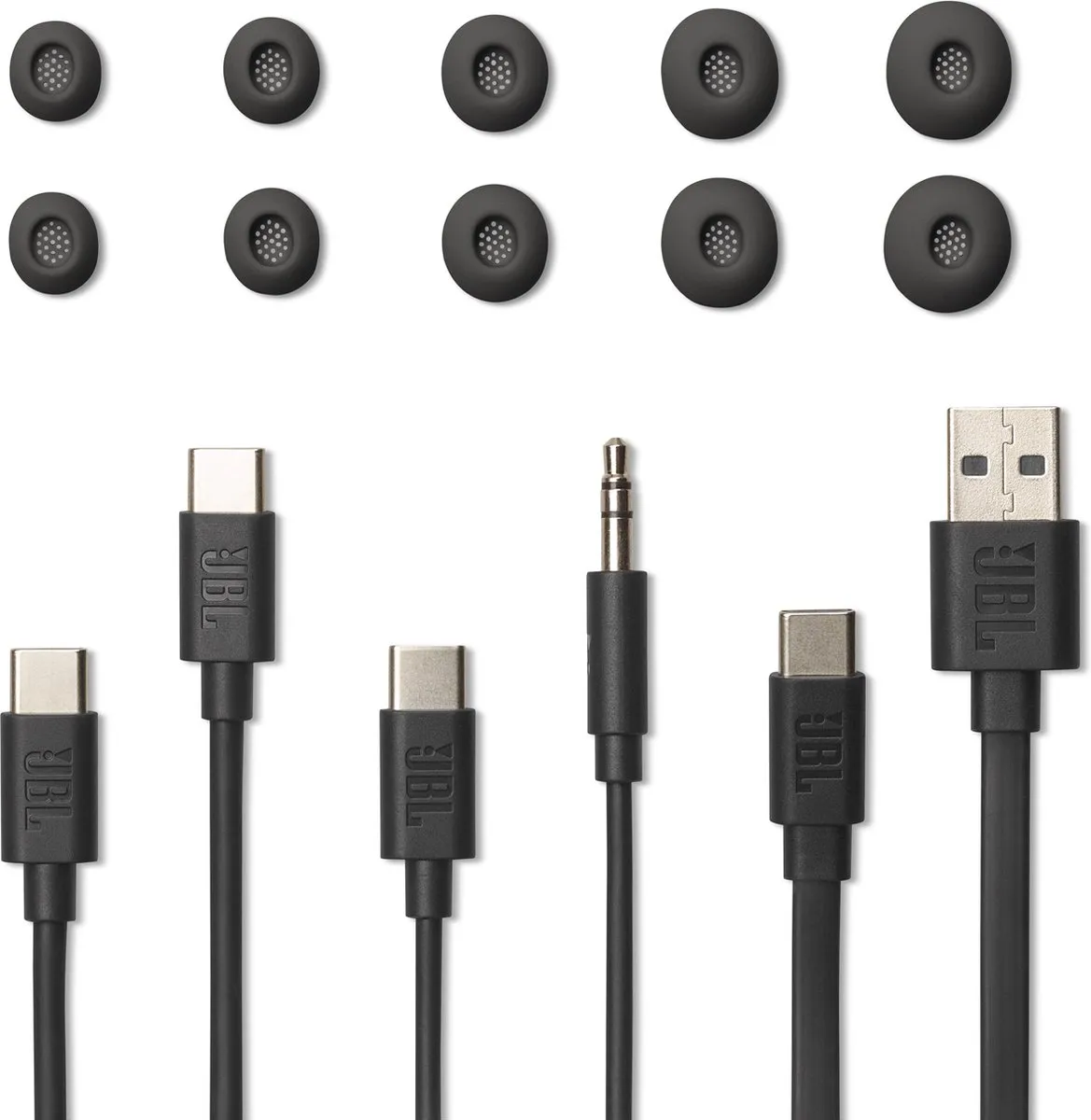 JBL Tour Pro 3 Draadloze Oortjes - Noise Cancelling - 50 uur - Zwart