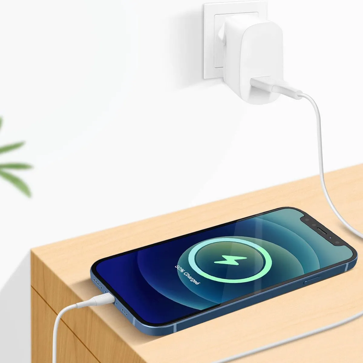 Belkin iPhone Lightning naar USB Kabel CAA001bt1MWH - 1m - Wit