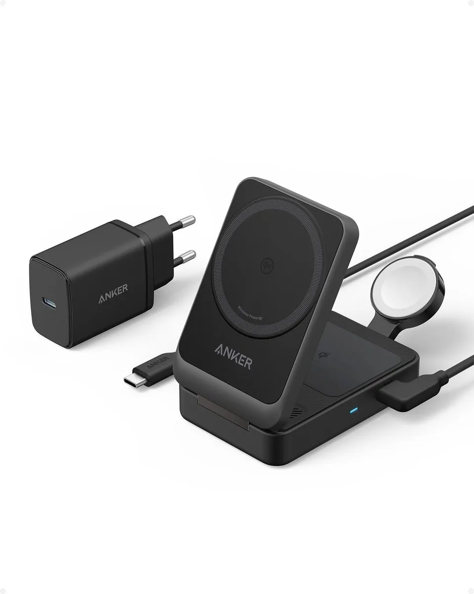 Anker MagGo B2557311 3-in-1 Oplaadstation