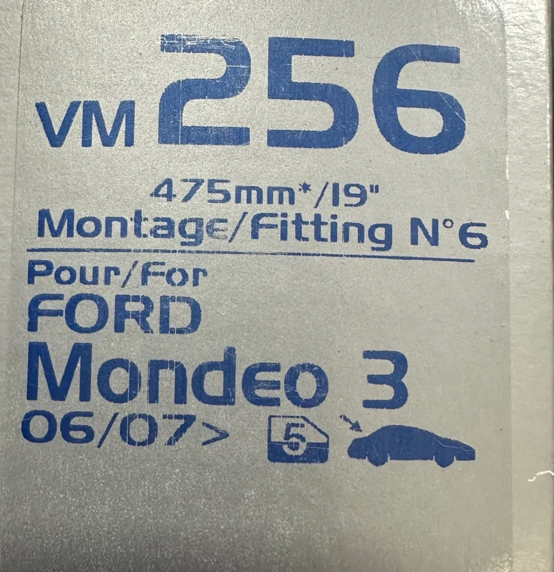 Valeo Silencio VR256 Achterwisser