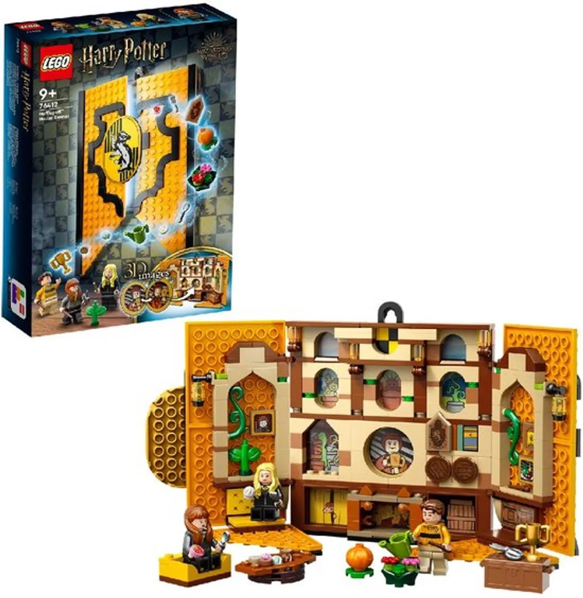 LEGO Harry Potter Huffelpuf Huisbanner 76412 - 4 Minifiguren - afbeelding 5 van 6