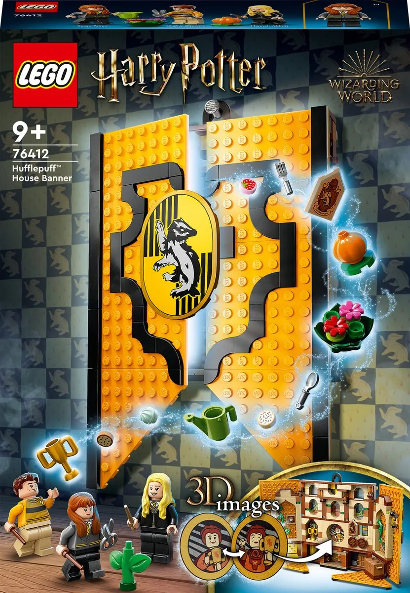 LEGO Harry Potter Huffelpuf Huisbanner 76412
