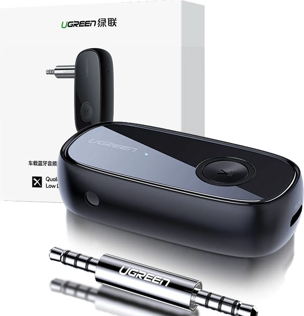 Ugreen Bluetooth 5.0 Audio-ontvanger AUX aptX