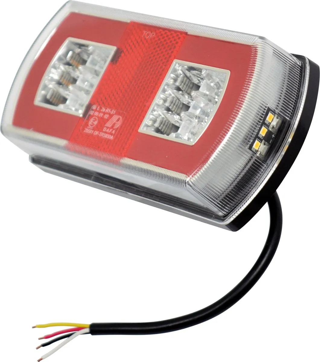 Carpoint LED Achterlicht Rechts - 5 Functies - 165x80mm