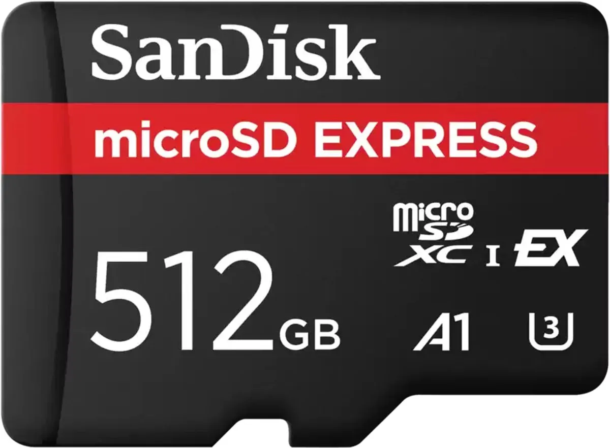SanDisk MicroSDXC Express SDSQXFN-512G-GN4NN - 512GB