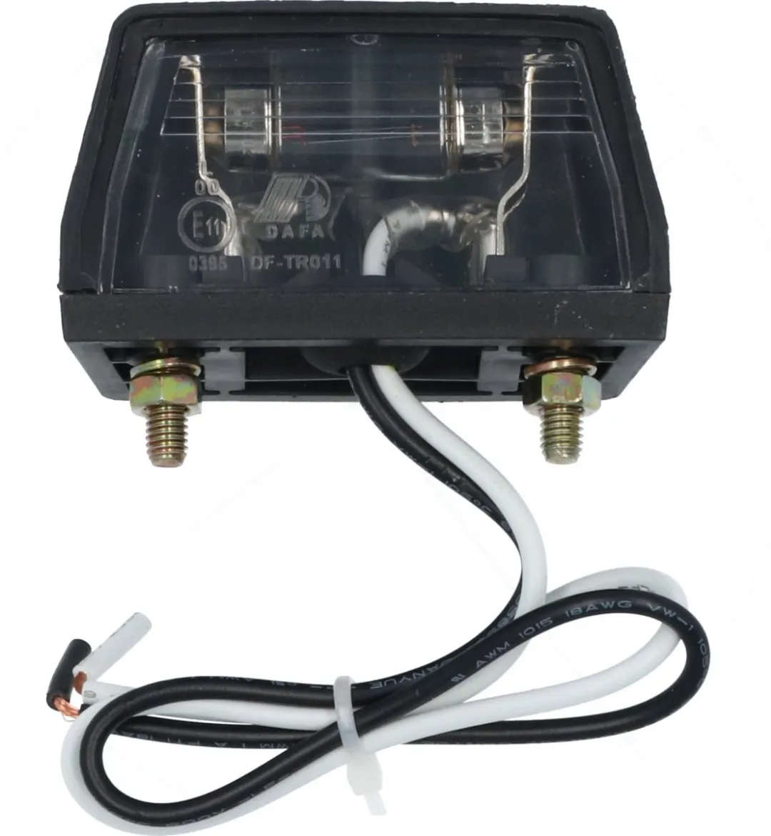 Carpoint Kentekenverlichting 12V 70x33mm - Zwart