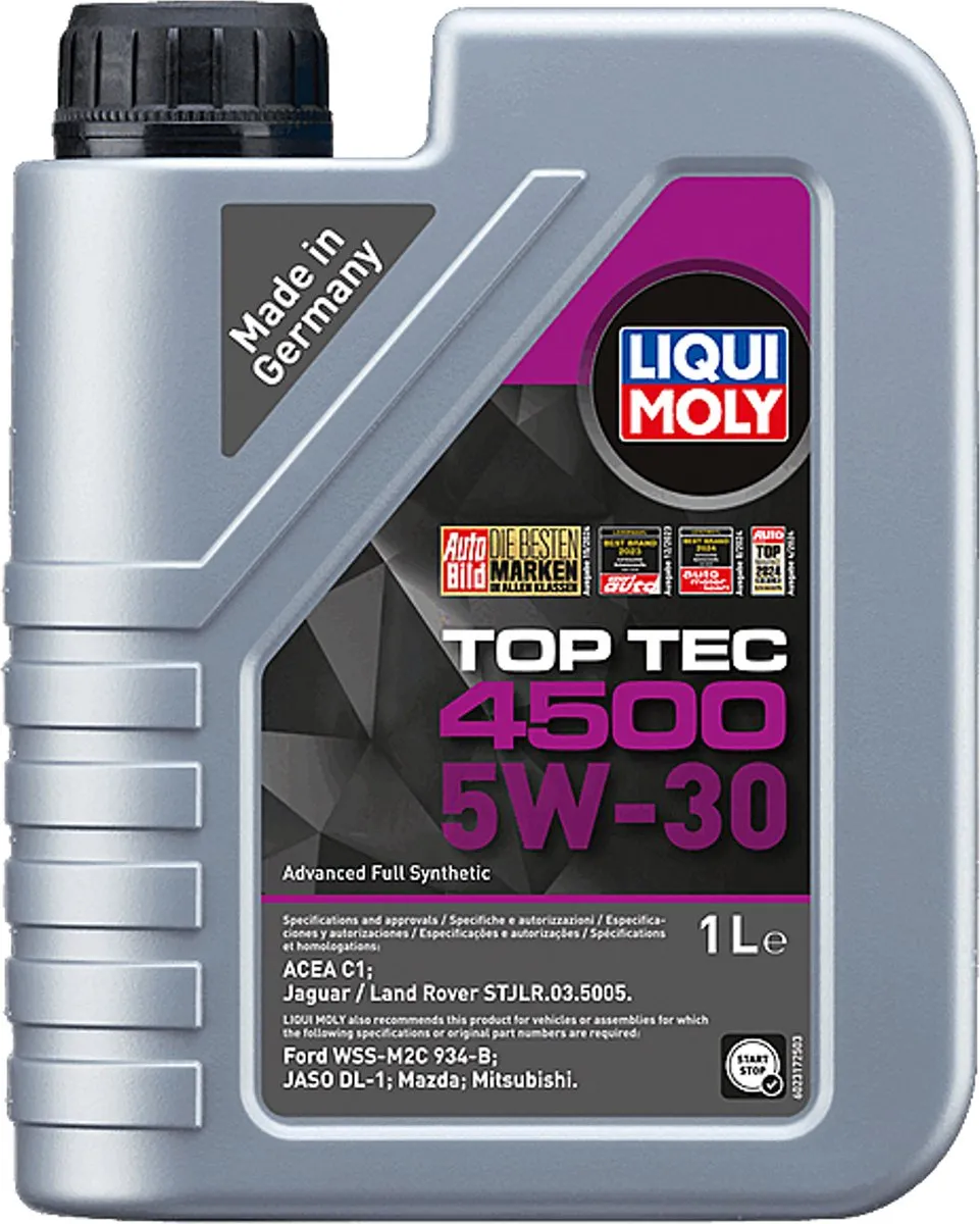 Liqui Moly Top Tec 4500 5W30 Motorolie 1L