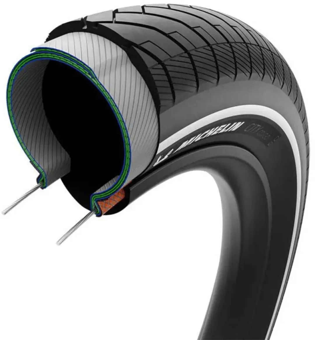 Michelin City Cargo 24x2.40 Urbanband - Zilver