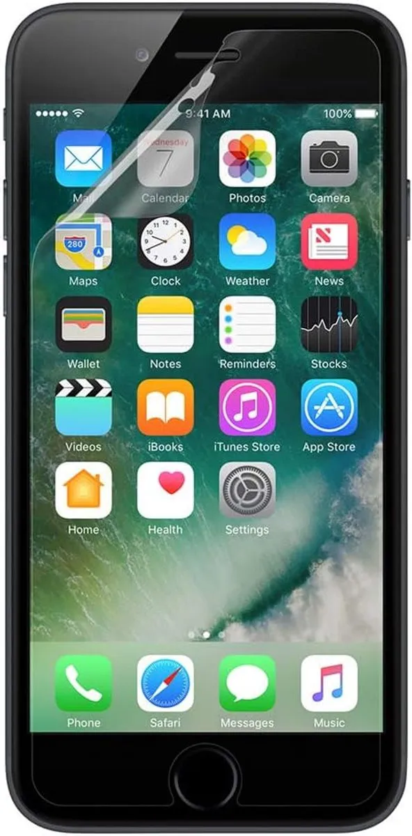 Belkin PET Screen Protector iPhone 7 Plus - 2 Stuks
