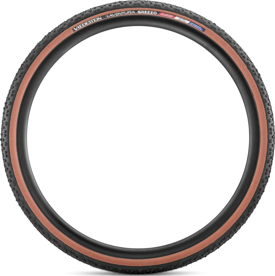 Vredestein Aventura Grezzo TLR 700x44C Gravelband - 27.5" - Zwart/Bruin