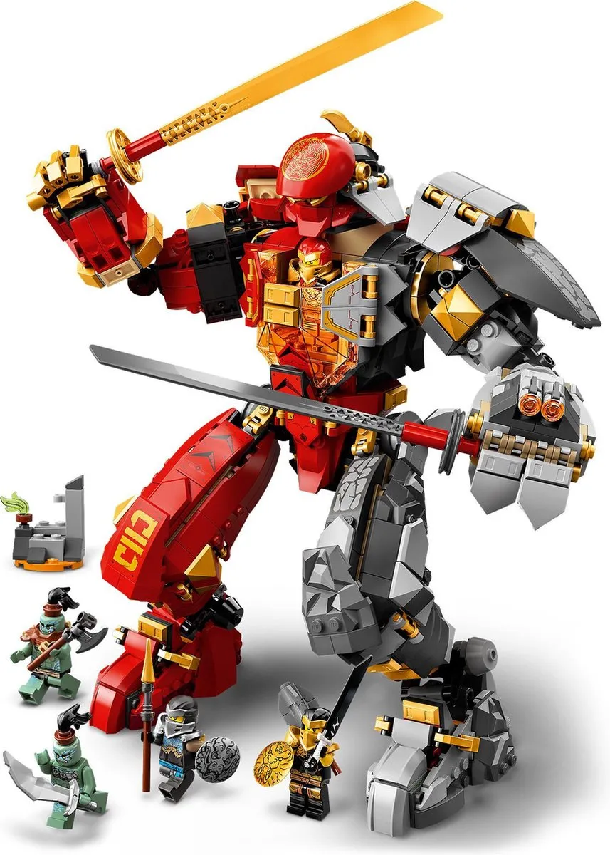 LEGO Ninjago Vuursteen Robot 71720 - 69 Stukken