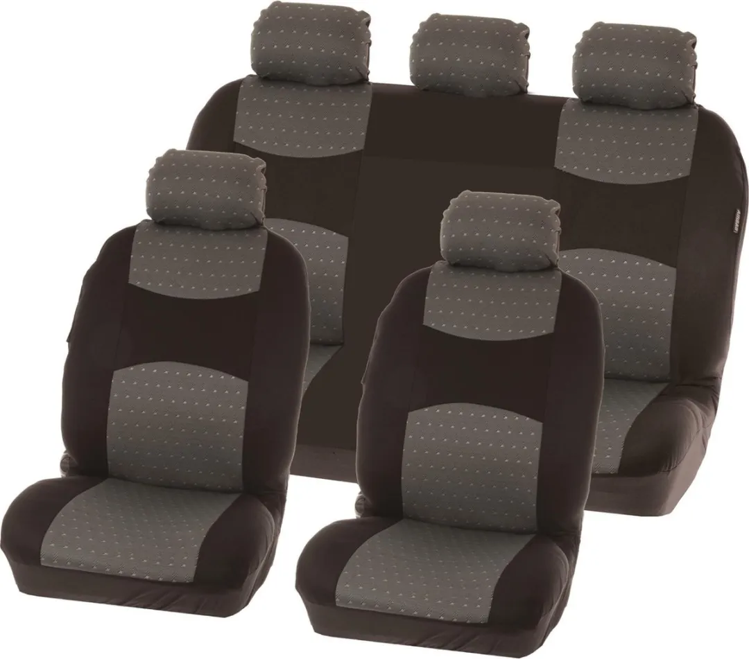 Carpoint Stoelhoezenset Chicago Uni 9-delig