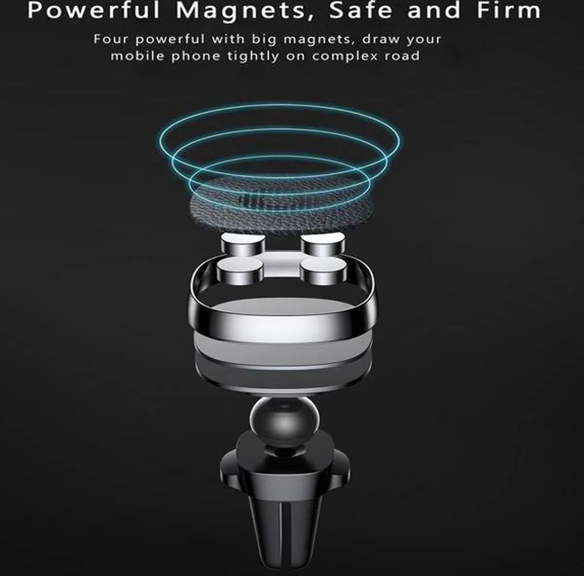 Baseus Magnetische Dashboard | AIRCO HOLDER | Zwart