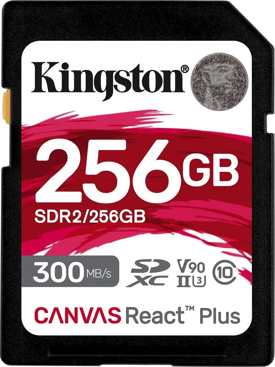 Kingston SDR2/256GB MicroSD Geheugenkaart