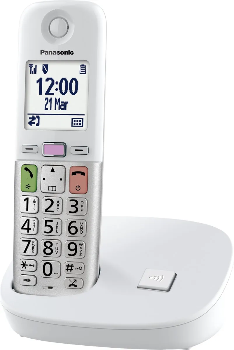 Panasonic KX-TGU410EXW DECT Telefoon - 1 Handset - Wit