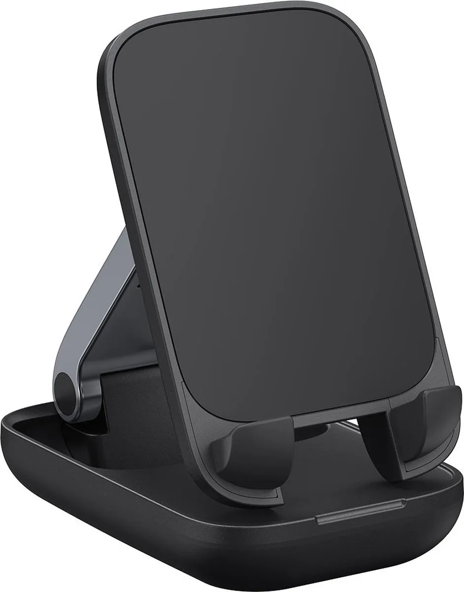 Baseus Seashell Series Telefoonstandaard - Universeel 7" - Zwart