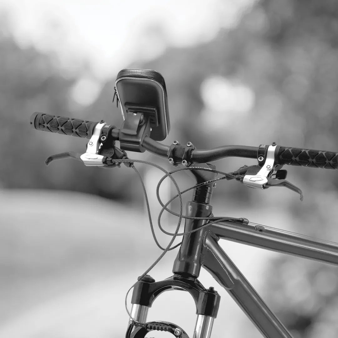 Celly Flexbike Telefoonhouder Fiets XXXL - Zwart