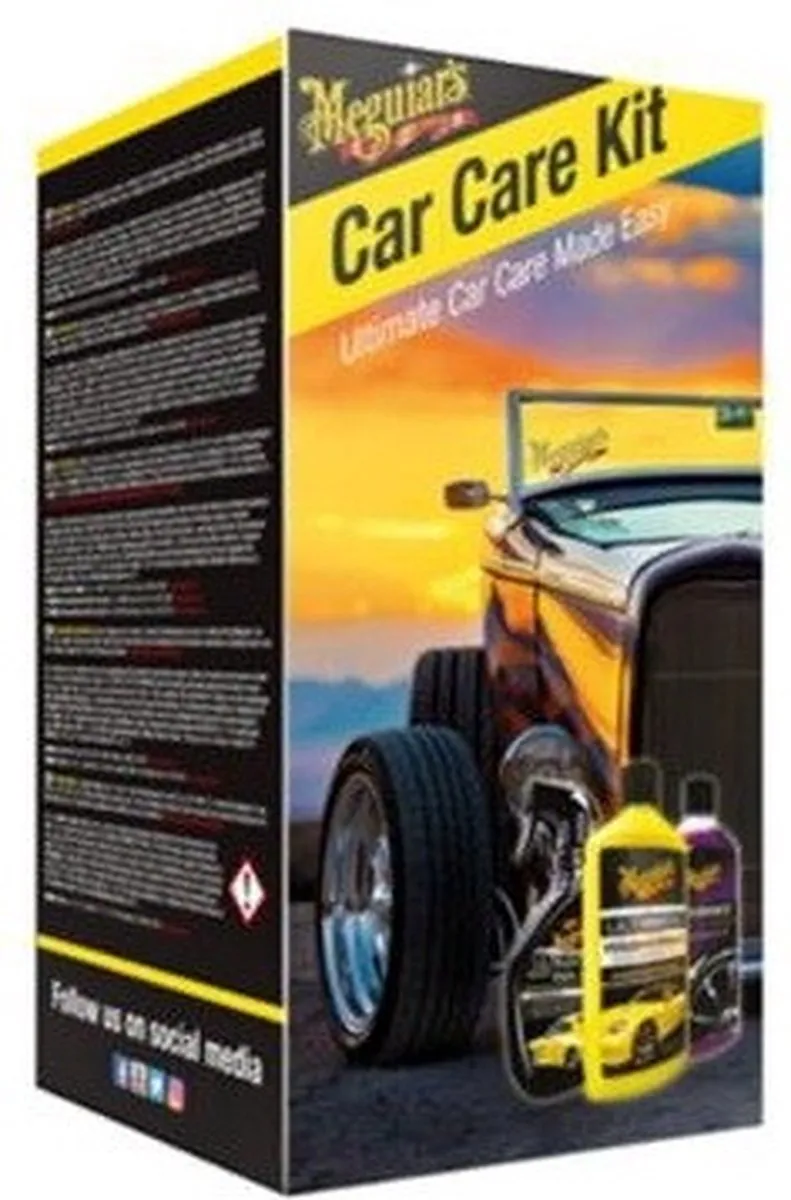 Meguiars Car Care Kit 3-delig