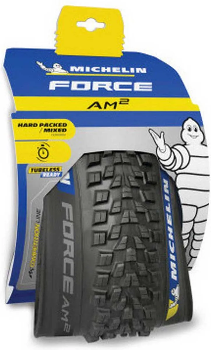 Michelin Force AM2 Buitenband 27.5" - Tubeless Ready - Zwart
