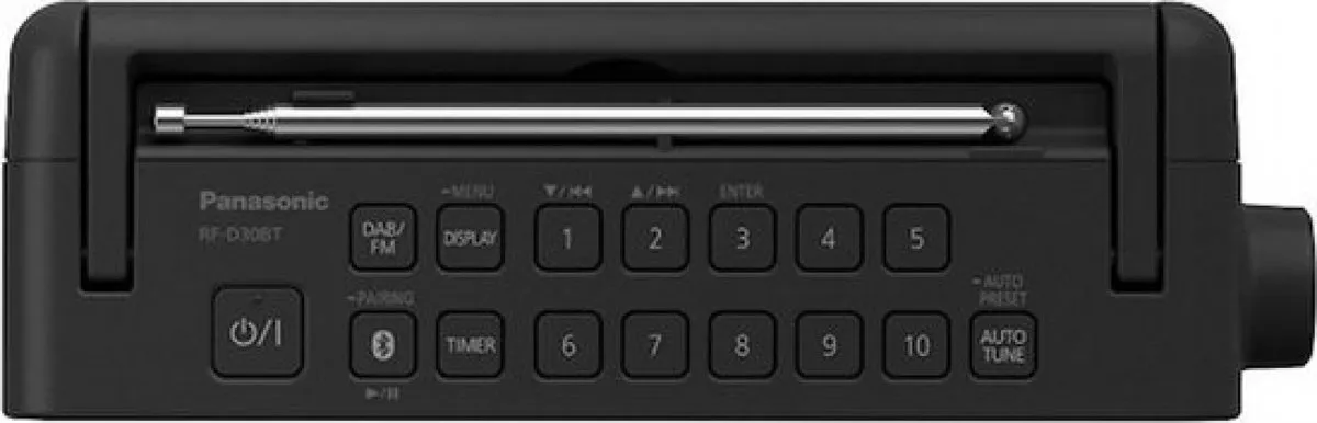 Panasonic RF-D30BTEG-K Keukenradio DAB+/FM - 2W - Zwart