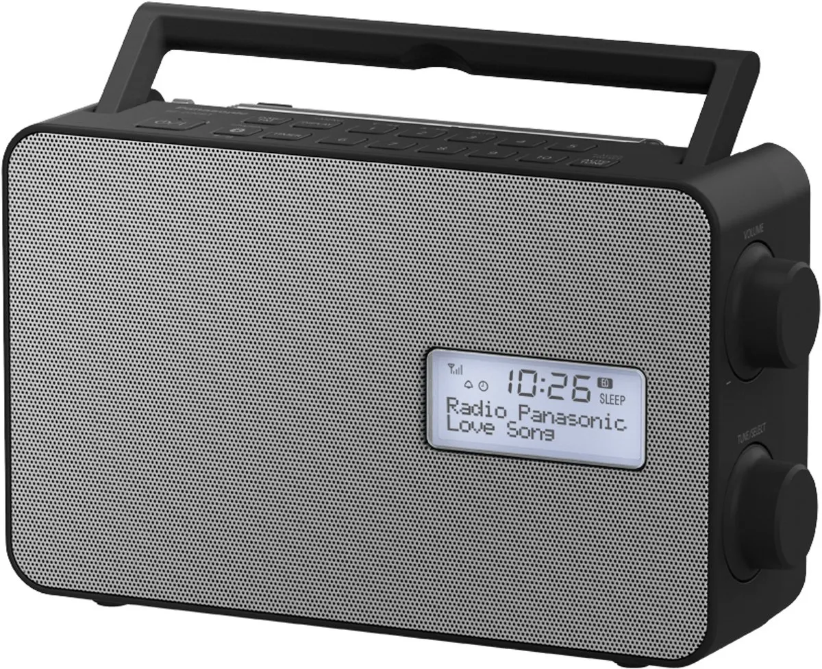 Panasonic RF-D30BTEG-K Keukenradio DAB+/FM - 2W - Zwart