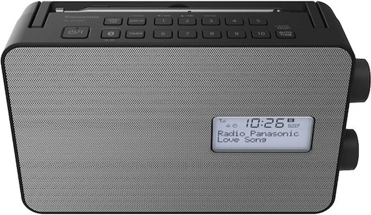 Panasonic RF-D30BTEG-K Keukenradio DAB+/FM - 2W - Zwart - afbeelding 6 van 6
