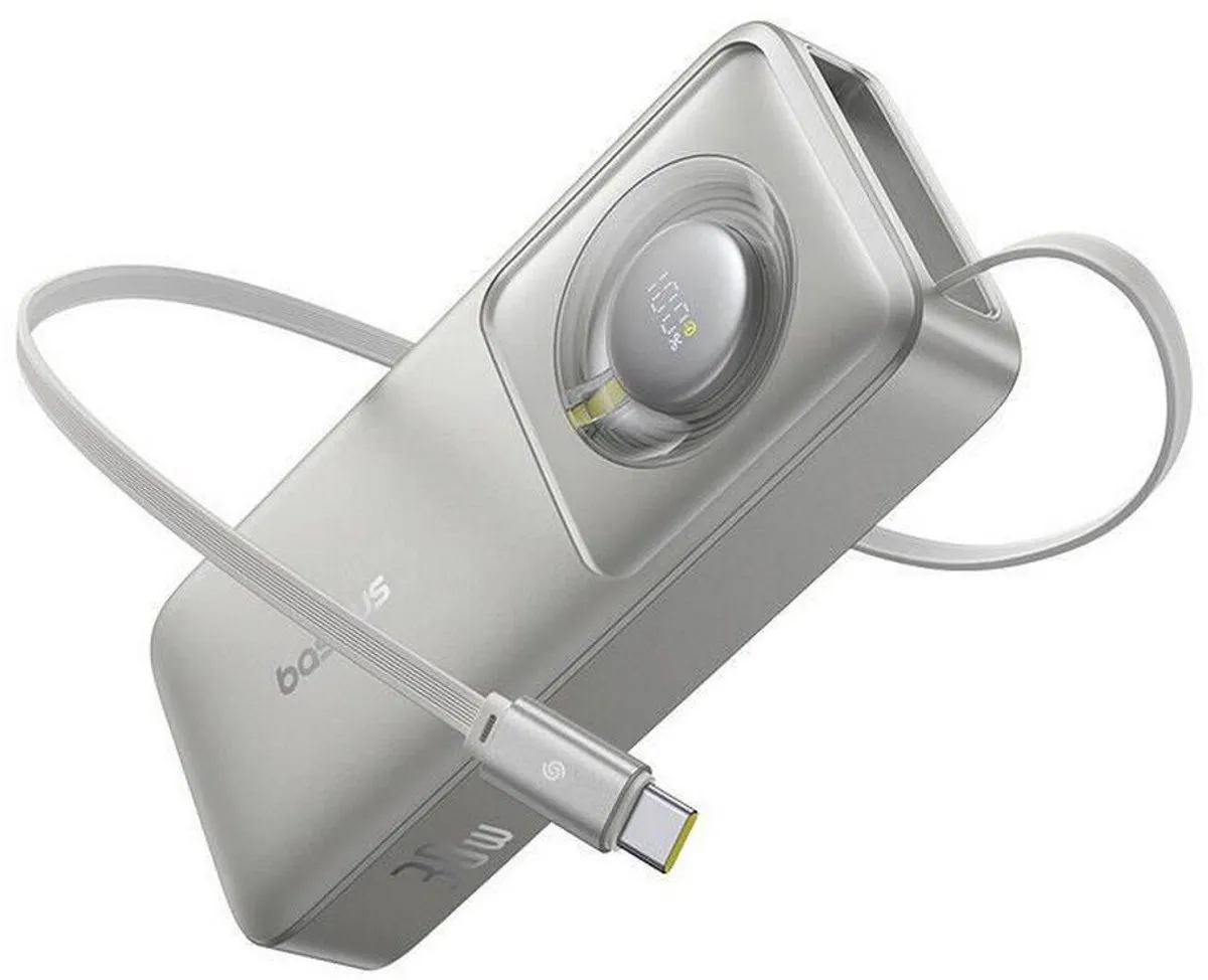 Baseus P10073701843-00 Powerbank 10000mAh 20W - Grijs
