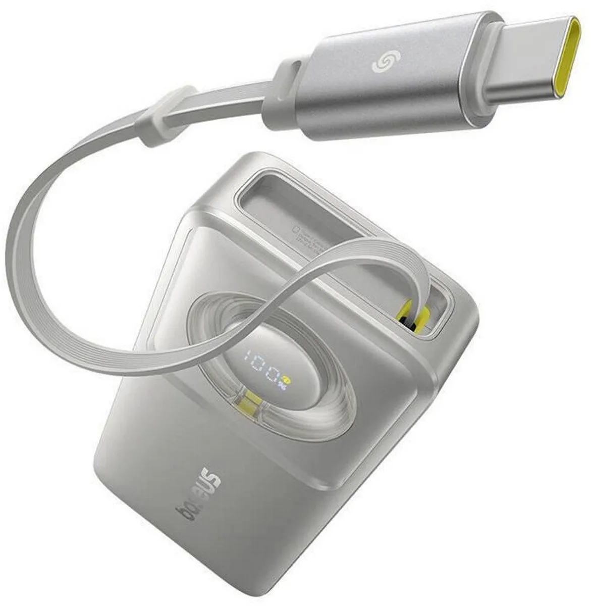 Baseus P10073701843-00 Powerbank 10000mAh 20W - Grijs