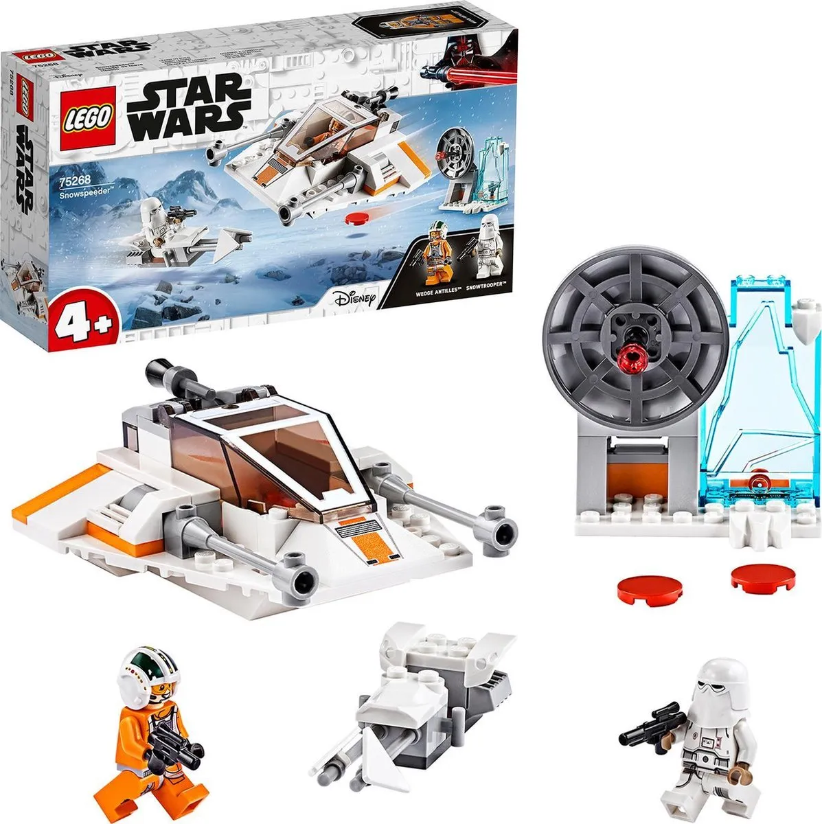 LEGO Star Wars 4+ Snowspeeder 75268 - 91 Stukken