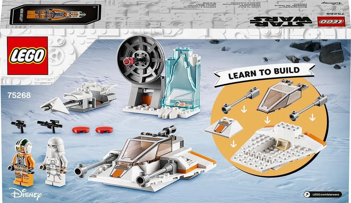 LEGO Star Wars 4+ Snowspeeder 75268 - 91 Stukken - afbeelding 6 van 6