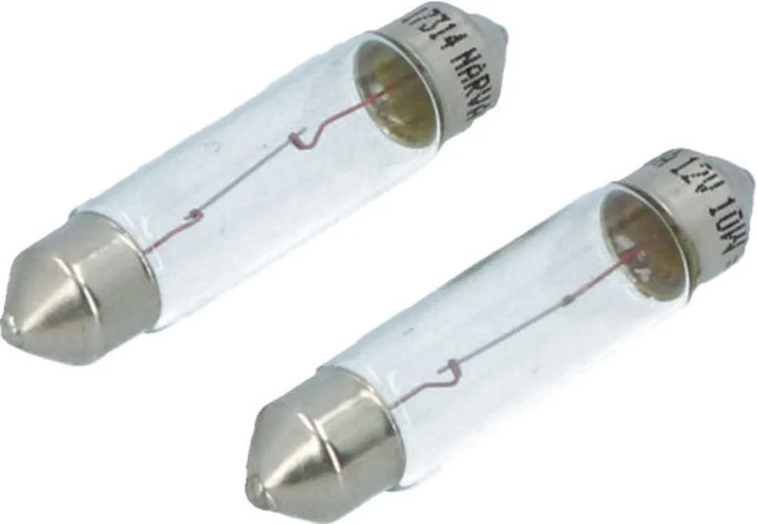 Carpoint T10 Autolampen 12V - Set van 2 - Helder Licht