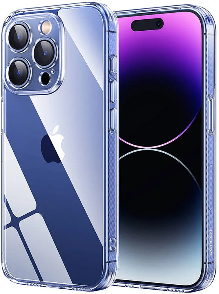 Ugreen Beschermhoesje iPhone 15 Pro - Transparant - afbeelding 2 van 3