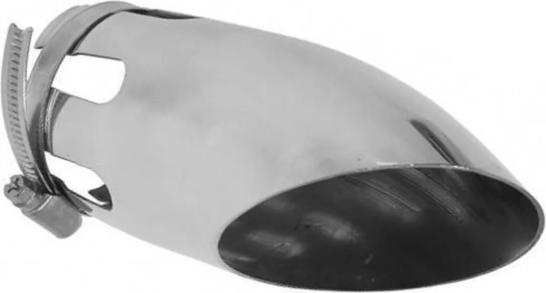 Carpoint Uitlaatsierstuk Inox Gebogen 30-54 Mm Zilver 15 Cm