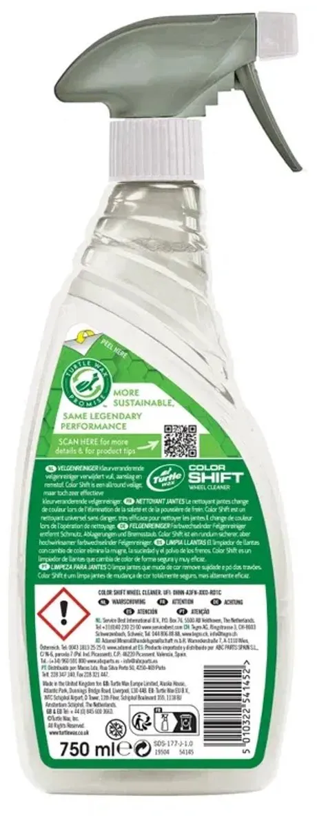 Turtle Wax Color Shift Velgenreiniger 750ml