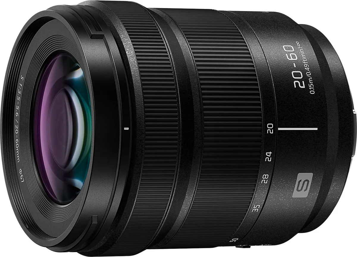 Panasonic Lumix S 20-60mm f/3.5-5.6 S-R2060E - 67mm - Zwart