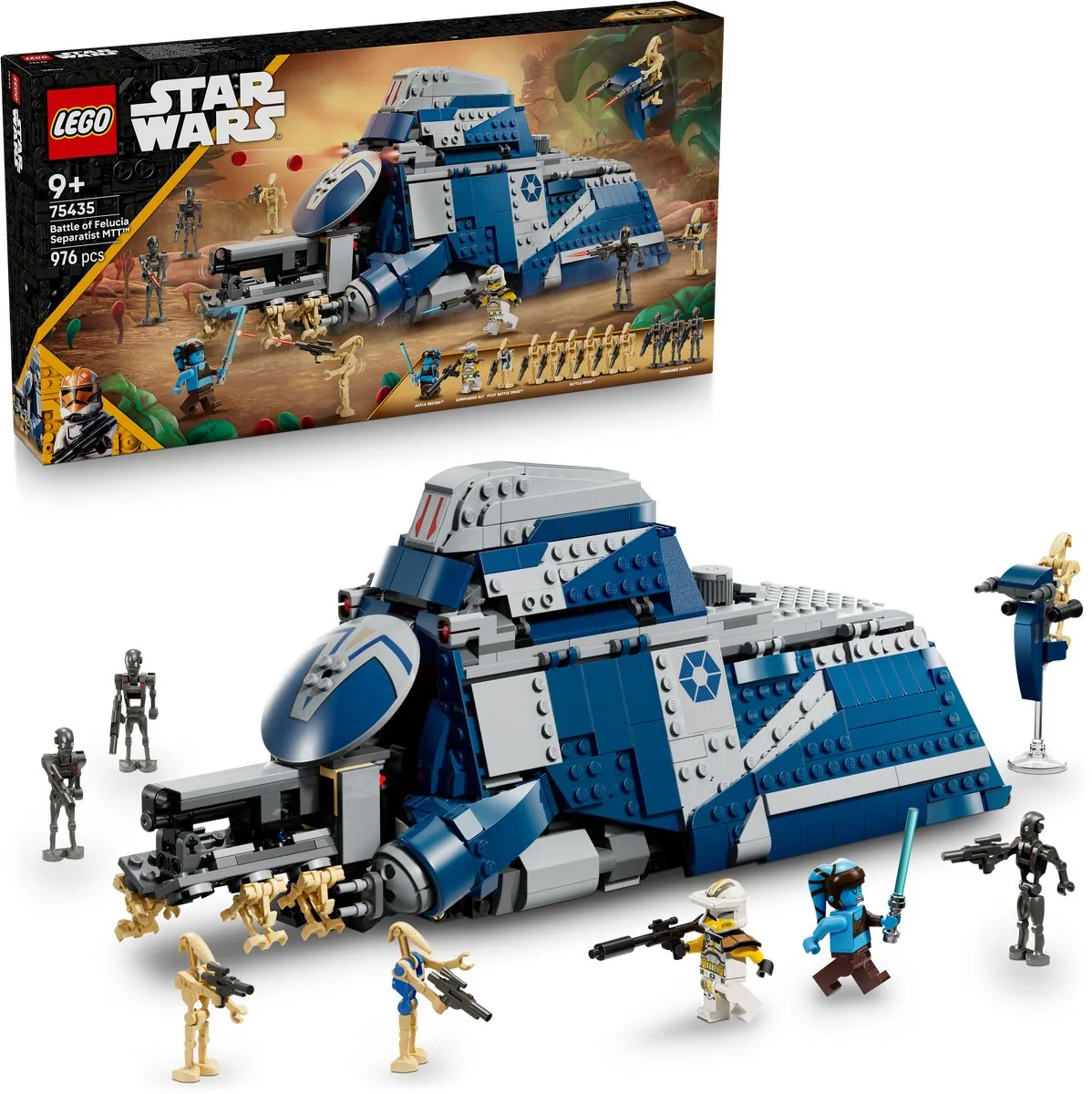 LEGO Star Wars Slag om Felucia Separatist MTT 75435 - 12 Minifiguren