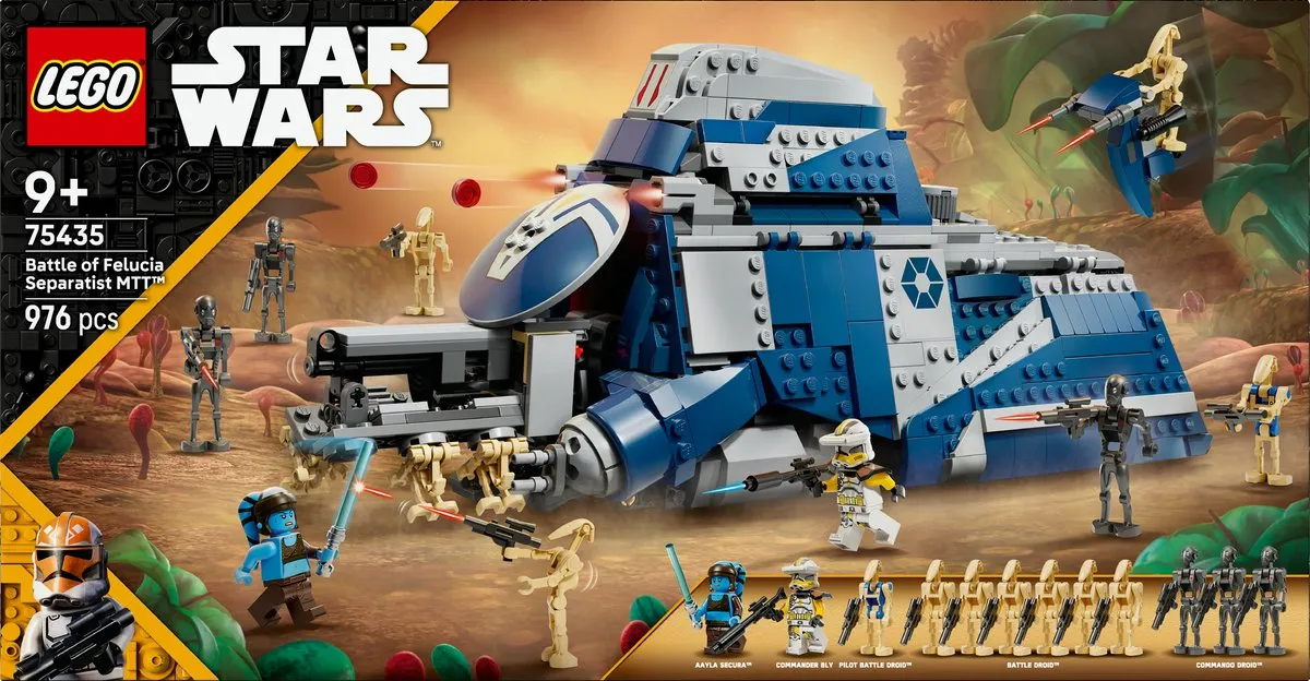 LEGO Star Wars Slag om Felucia Separatist MTT 75435 - 12 Minifiguren