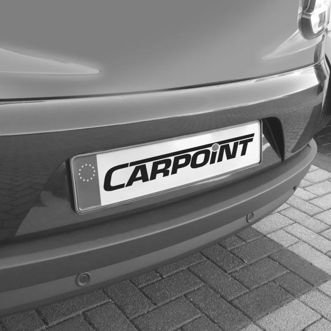 Carpoint Onderlegplaat 52x11cm - Zwart